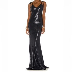 House of Harlow x Revolve Mara Dress in Black sz XL